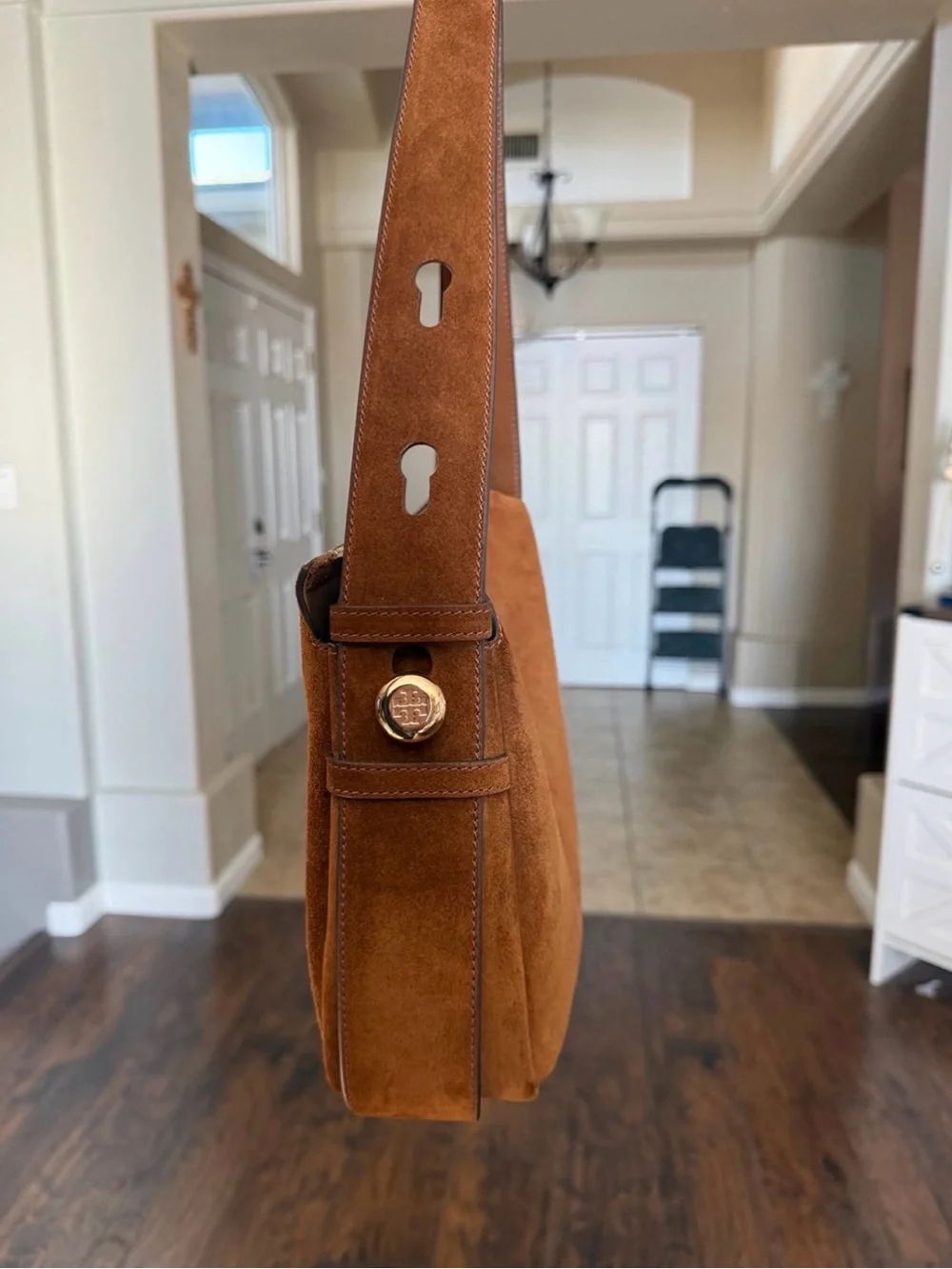 Tory Burch details height